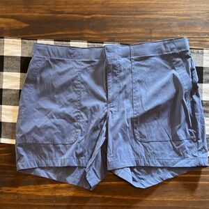 Eddie Bauer hiker shorts new 16 blue